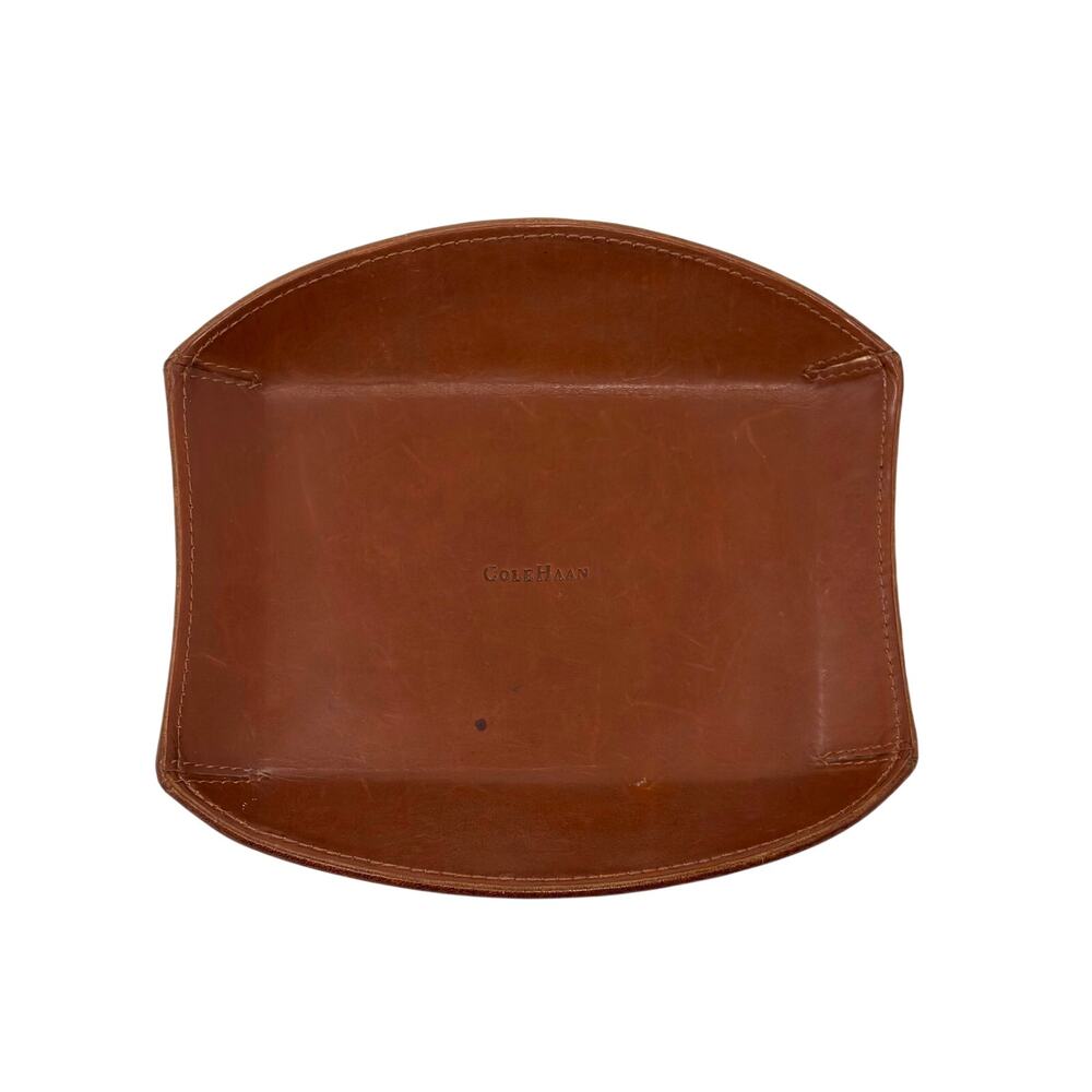 Cole Haan Vintage Leather Valet Tray